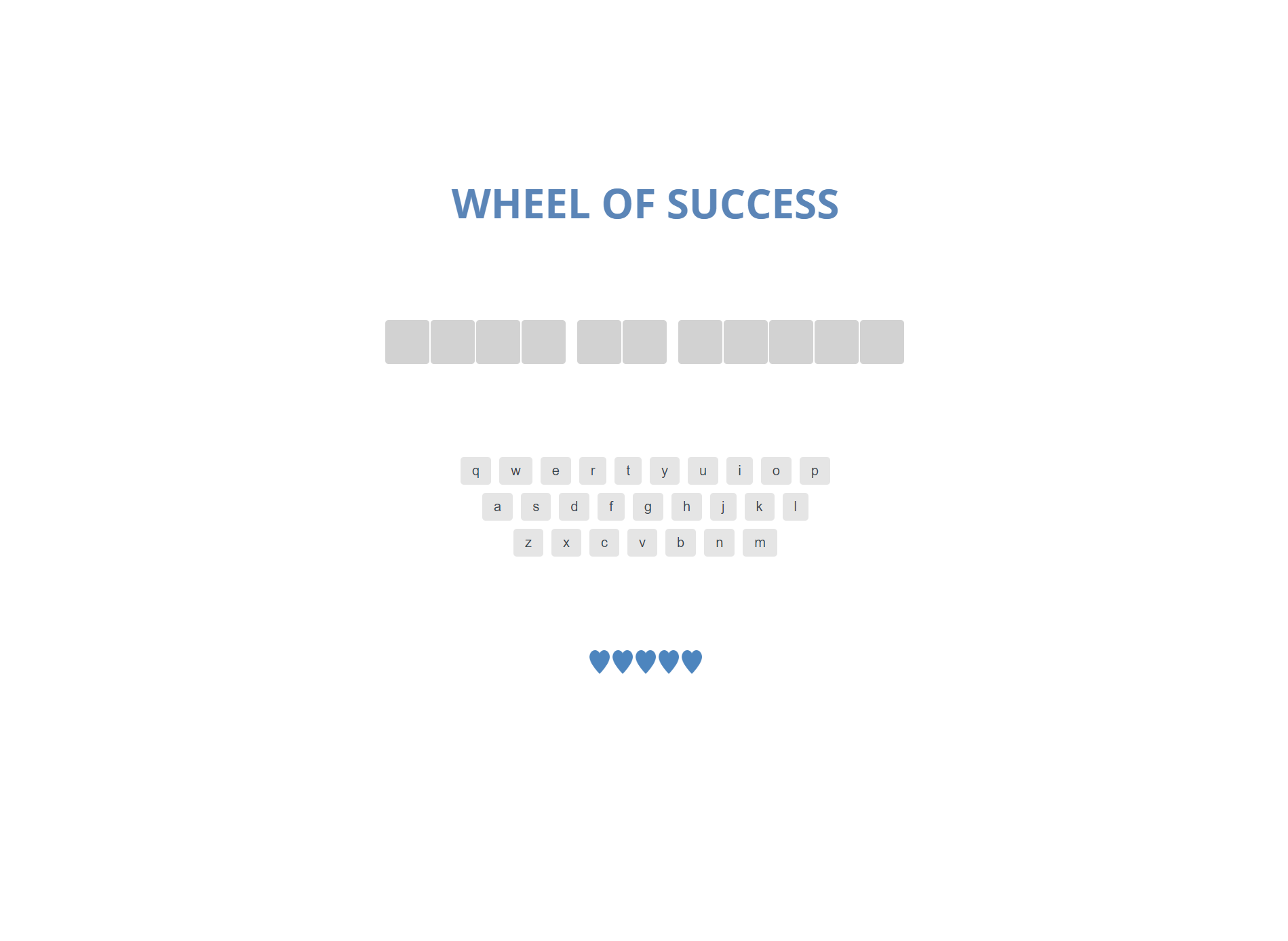 Wheel of Sucess